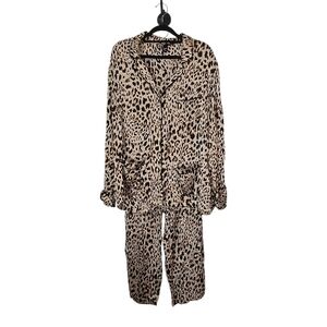 Victoria's Secret Leopard Print Pajama Set